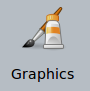 Ubuntu software centre/center graphics department icon
