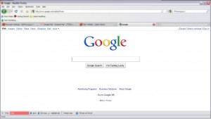 Google Home Page redesign March 2010