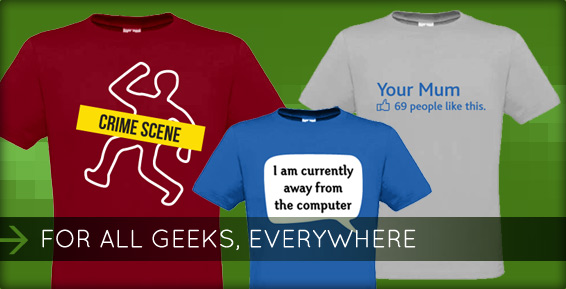Geeky t-shirts