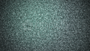 A background image resembling TV white-noise static