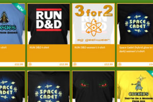 Special Offer on Tshirts on SomethingGeeky.com